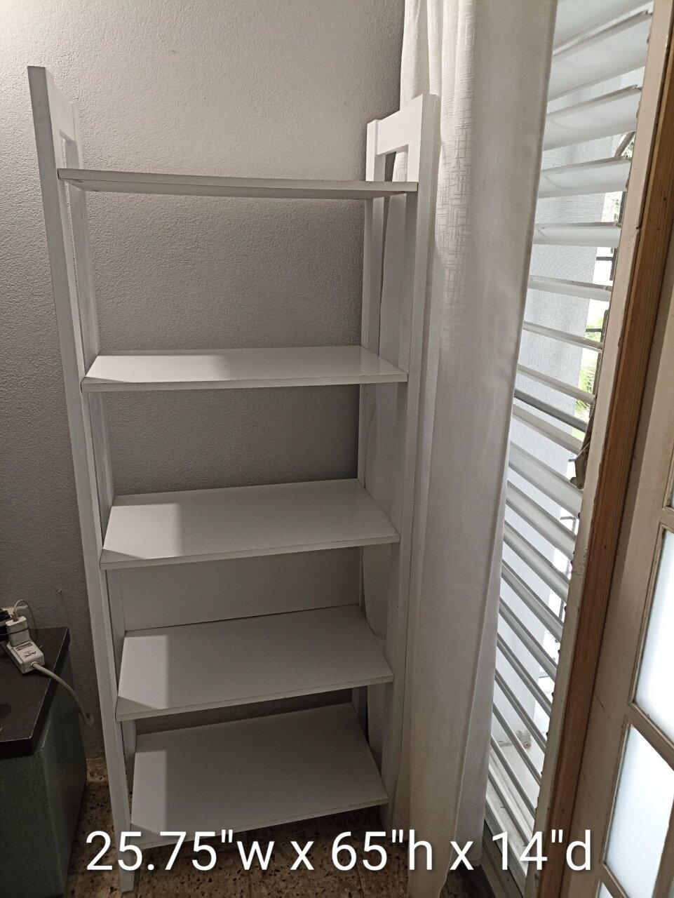 White Bookshelf