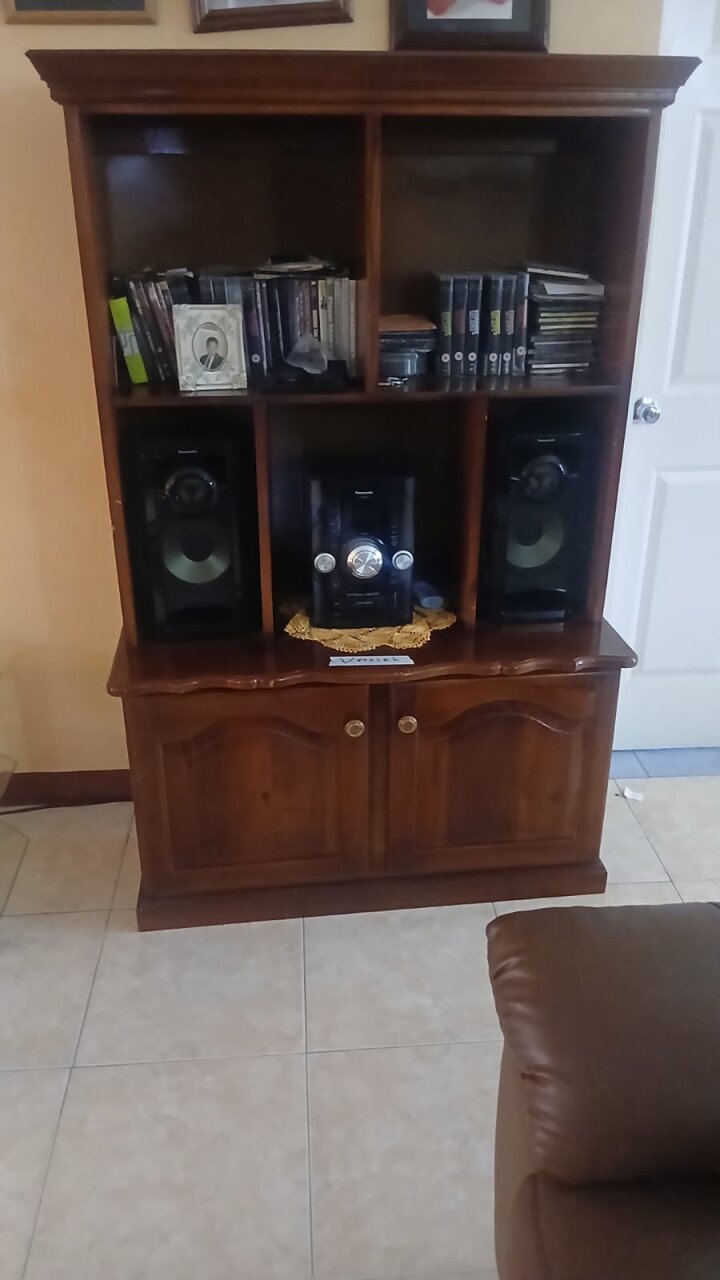 Vintage Mahogany Display Cabinet