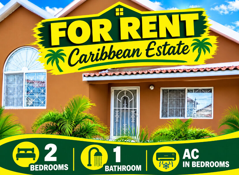 2 Bedrooms with AC and 24-Hour Security