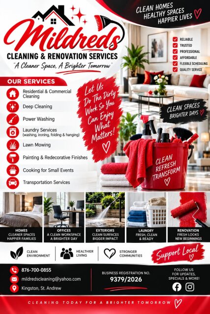 Mildreds Cleaning & Renovation Services | Cleaning