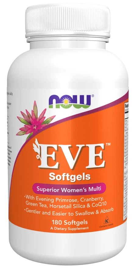 NOW Foods EVE Womens Vitamin 180 Softgels