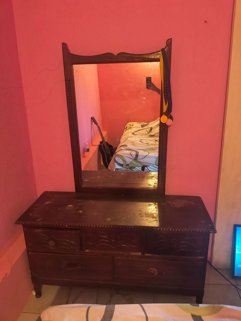 Dresser Drawer With Mirror For Clothes