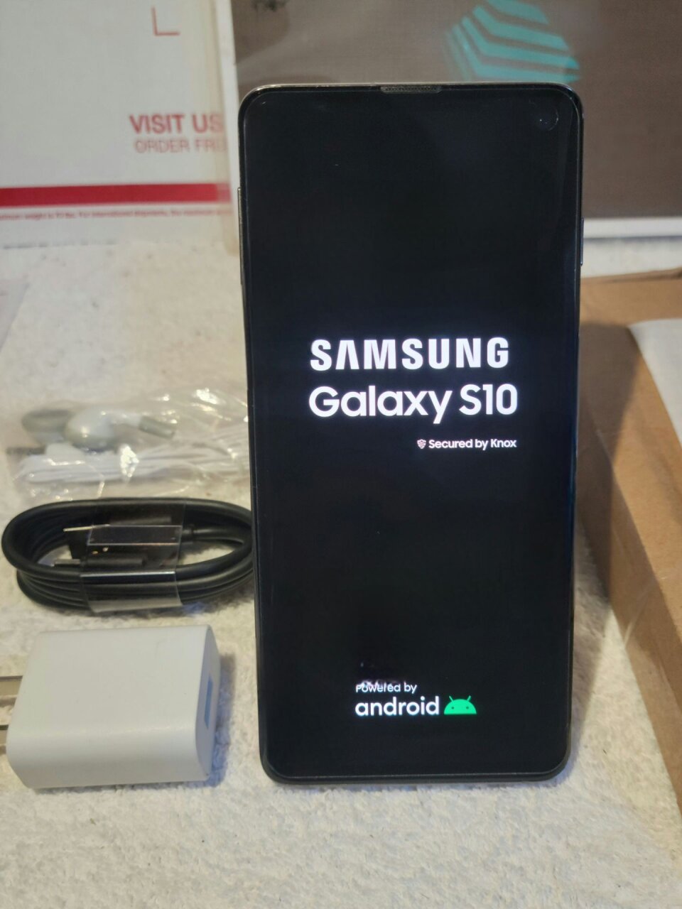 Samsung Galaxy S10; 128gb Storage, 8gb Ram Factory