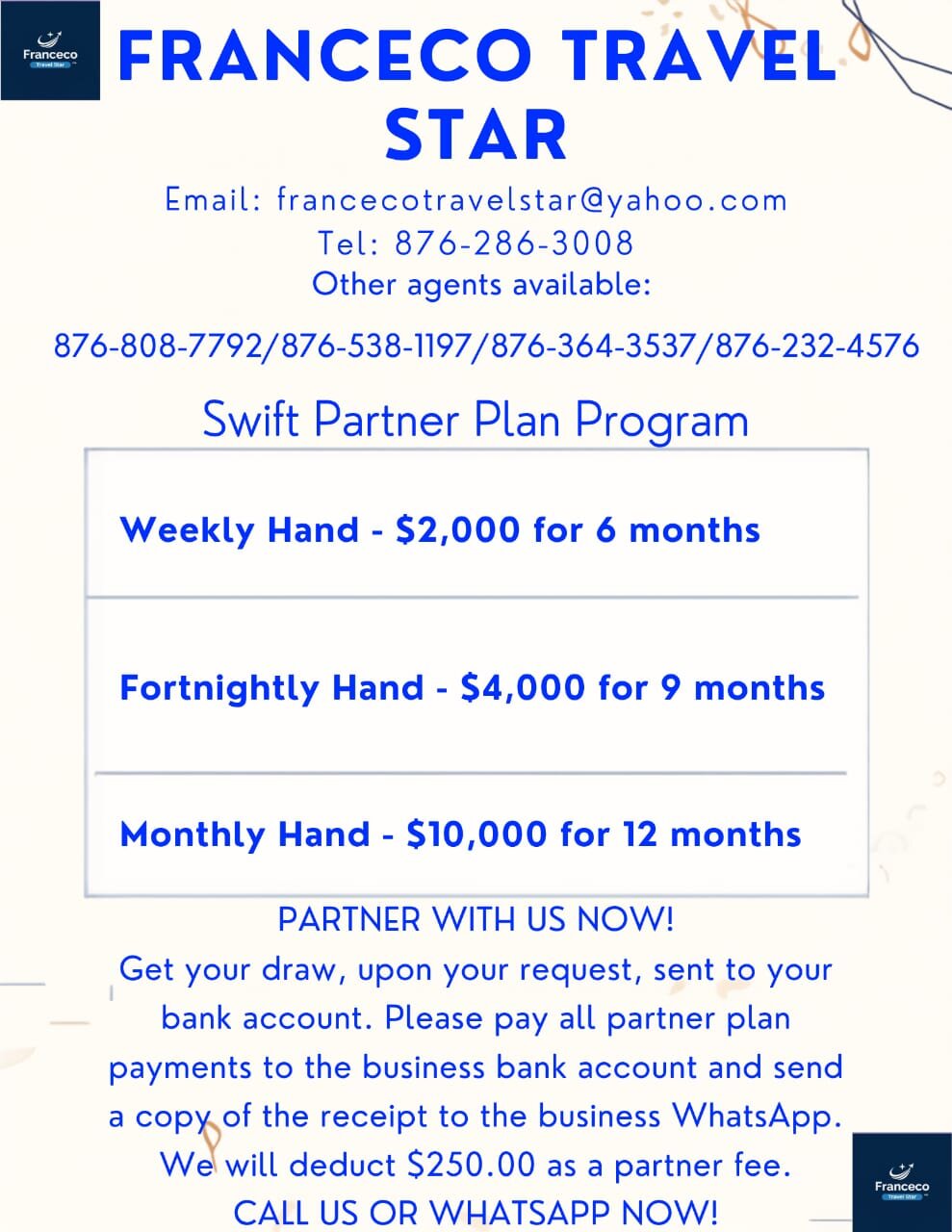 Swift Partner Plan Program