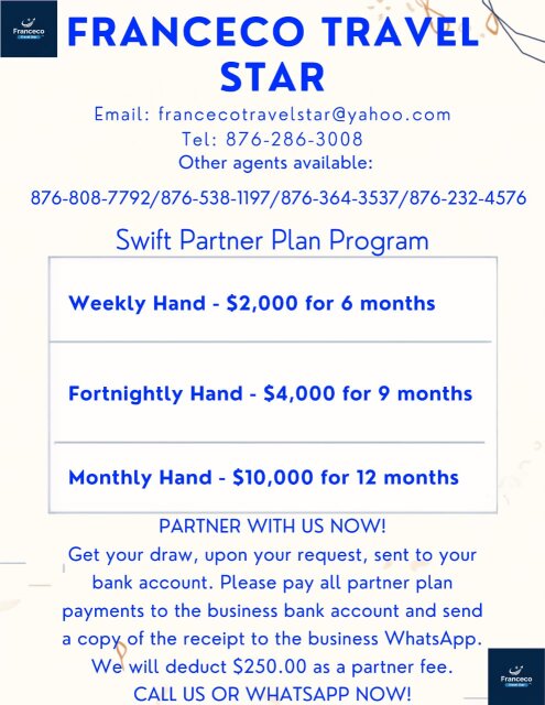 Swift Partner Plan Program