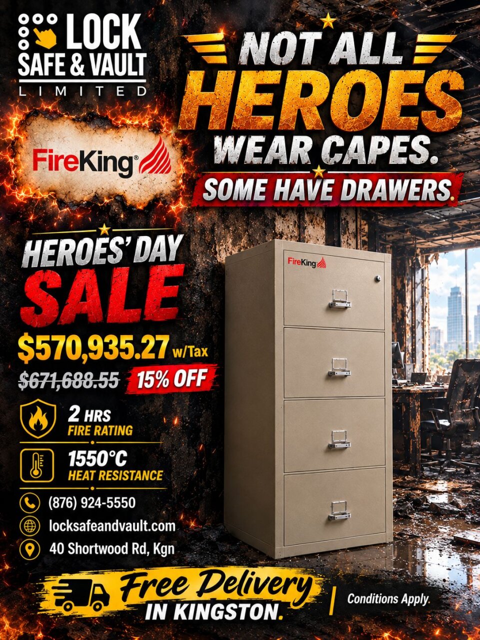 FireKing Fire-Resistive Cabinet Sale