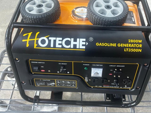 Hoteche LT3500N 2800W Generator 110/220V