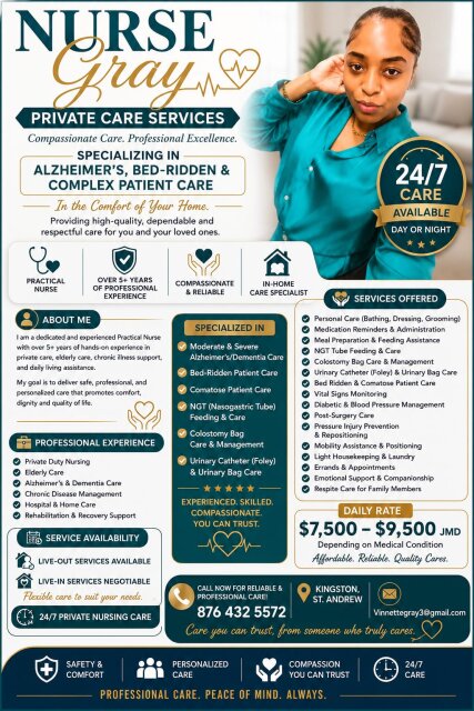 Seeking Live Out Private Care Job!!!
