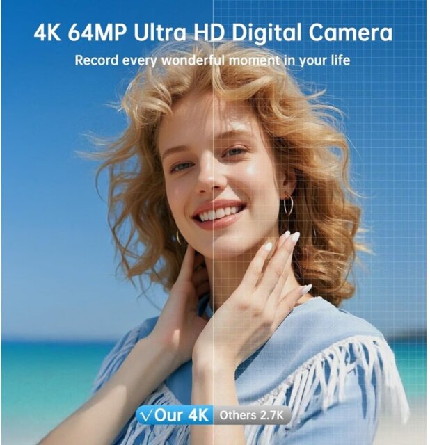 4K Ultra HD Digital Camera