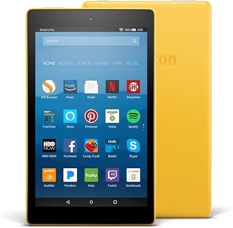 Amazon Fire HD 8 (8th Gen, 32GB) - Canary Yellow W