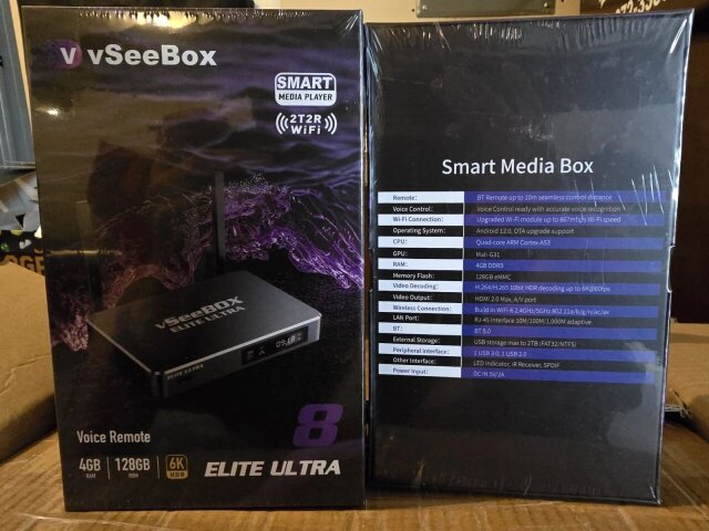 VSeeBox Elite Ultra 8 10 Unit Available