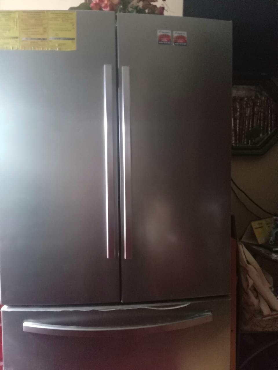 Three-Door Refrigerator