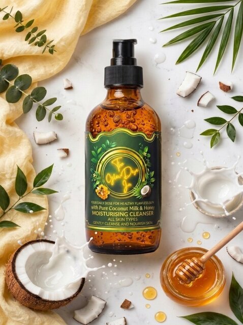Coconut Milk & Honey Moisturising Face Cleanser
