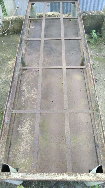 INDUSTRIAL IRON FRAME GRILL / STOVE – FOR SALE