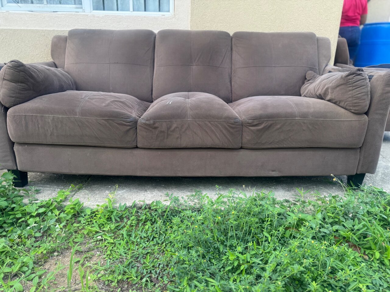 Brown Textile Sofas