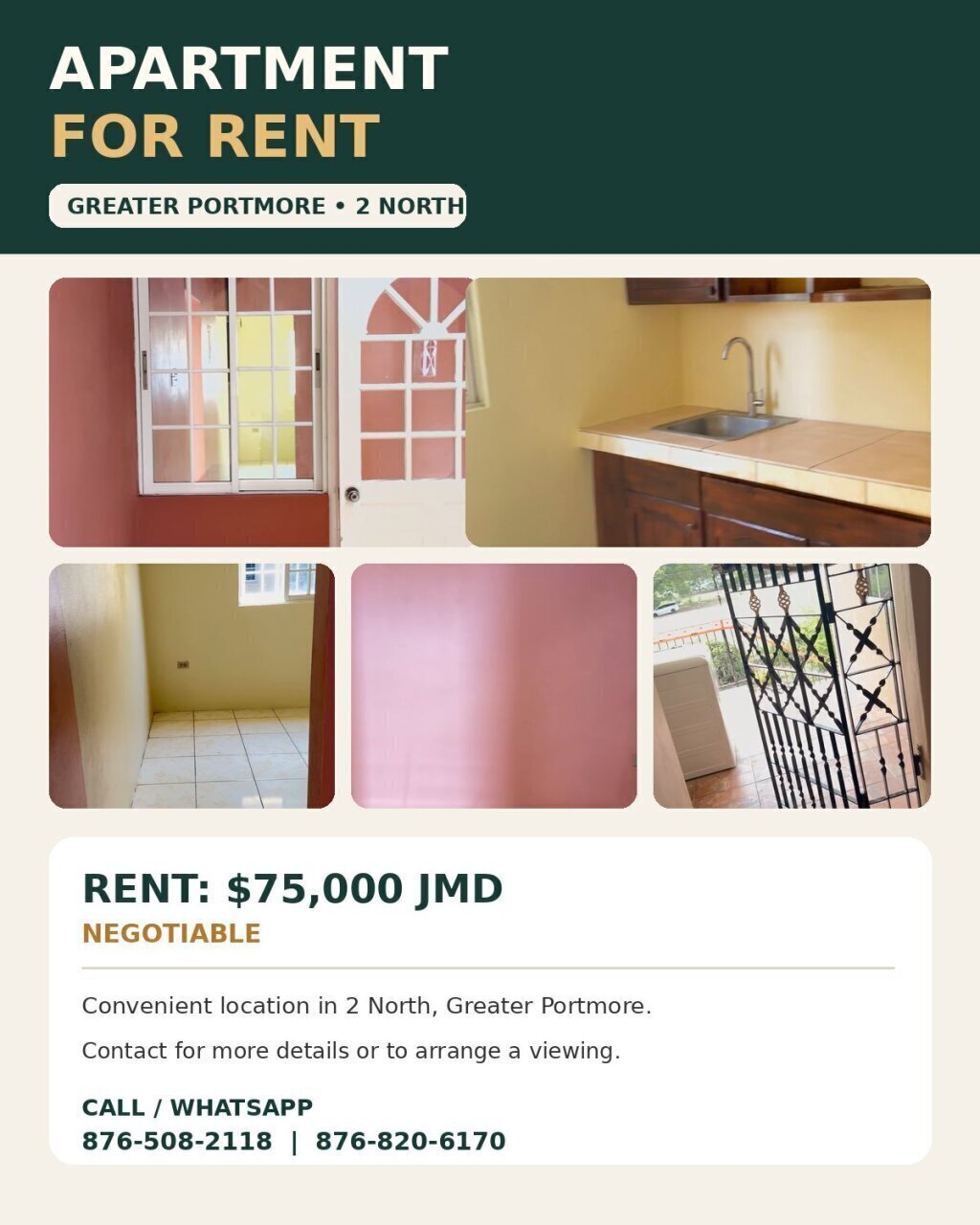 2 Bedroom Apartment