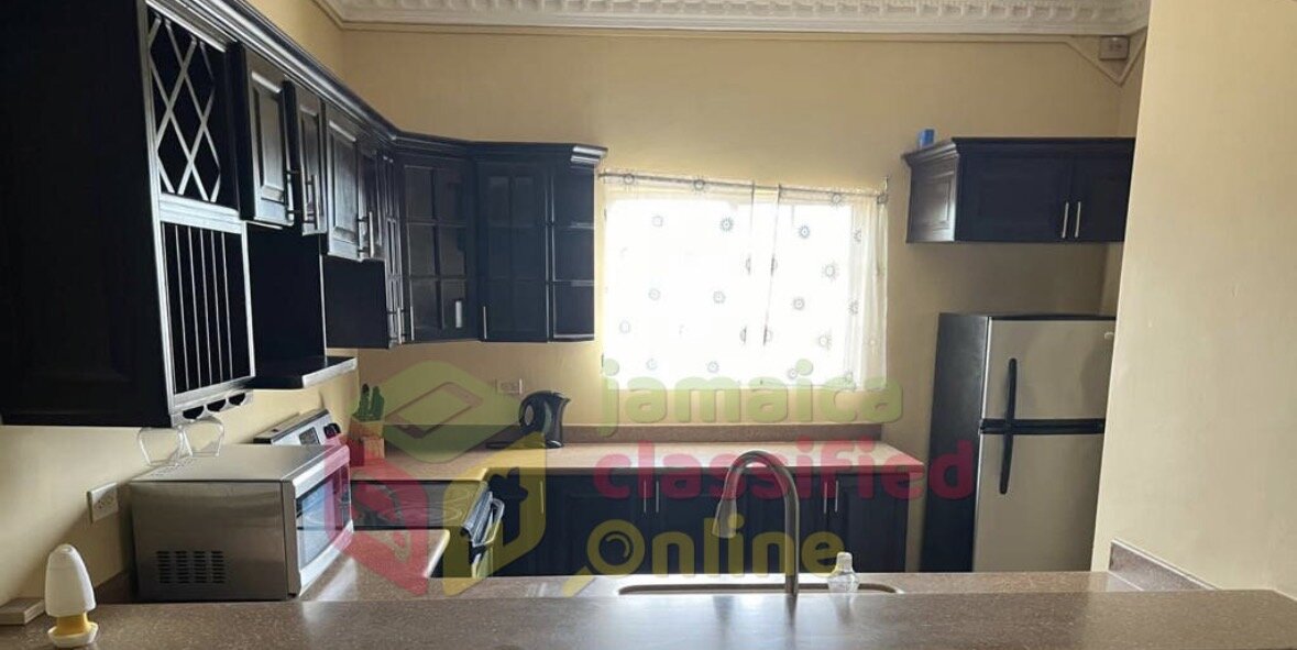 Furnished 1 Bedroom Apartment in Kingston 8