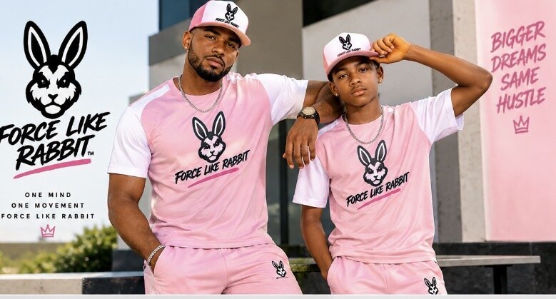 FORCE LIKE RABBIT™ — Matching Pink & White Collect