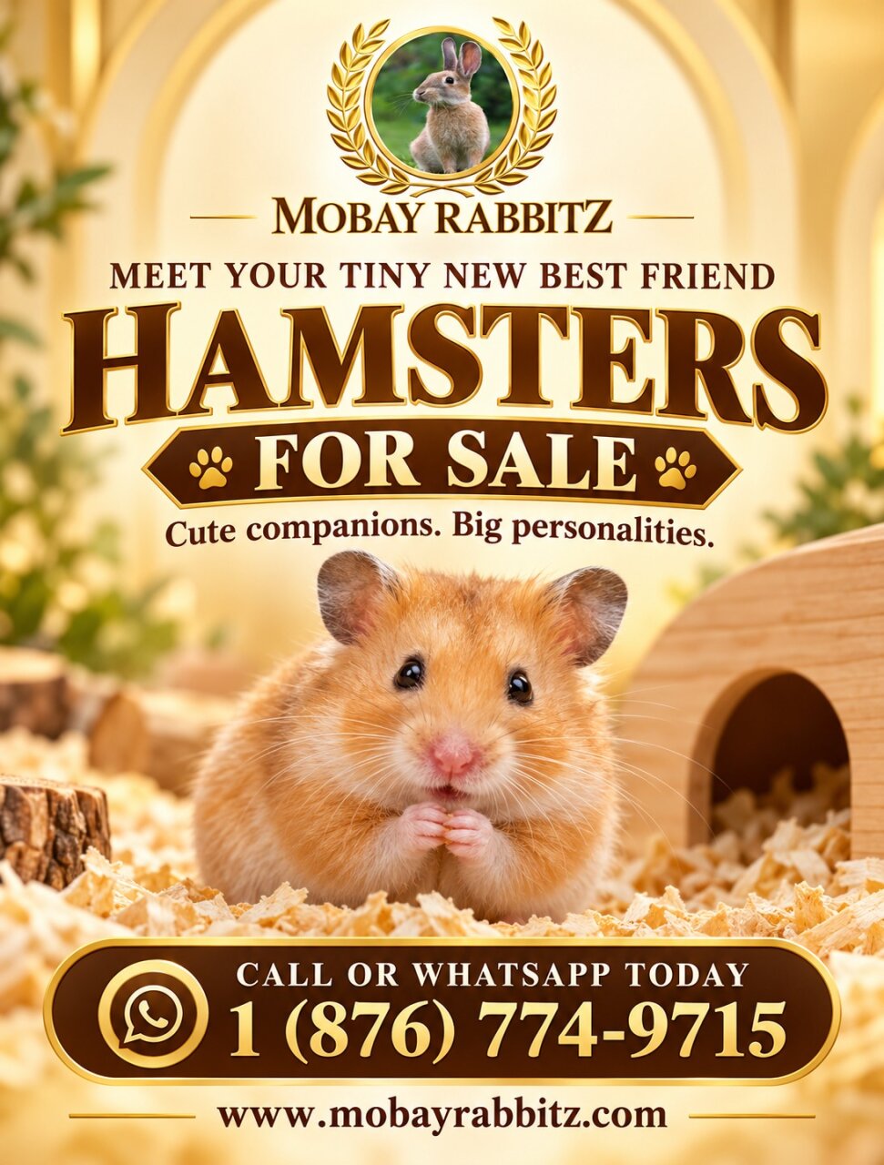 Hamster For Sale