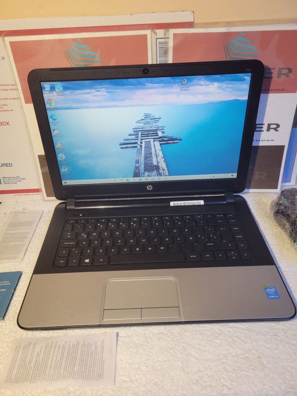 Hp Laptop I5 5th Gen Core Intel 8gb Ram"
