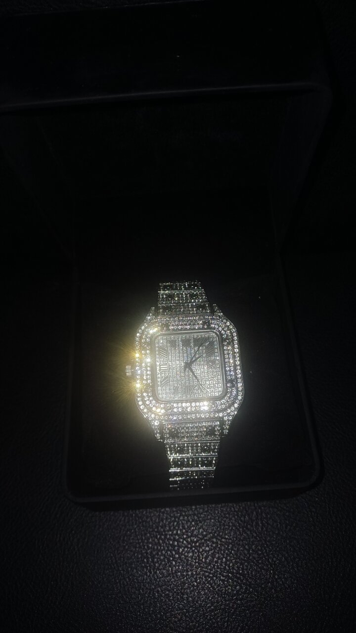 Moissanite Diamond Watch