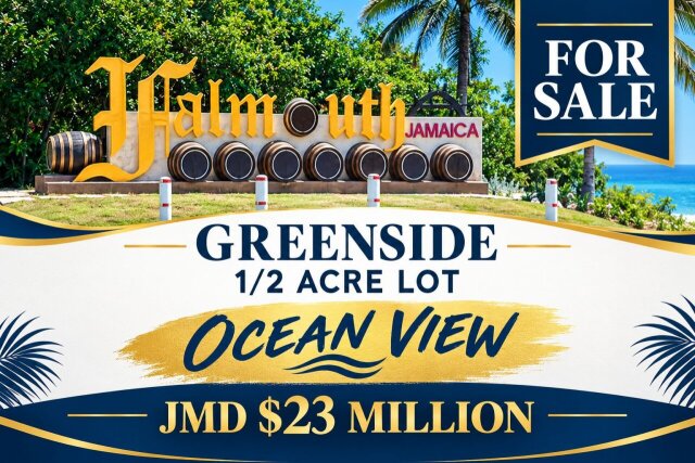1/2 ACRE WITH OCEAN VIEW IN GREENSIDE