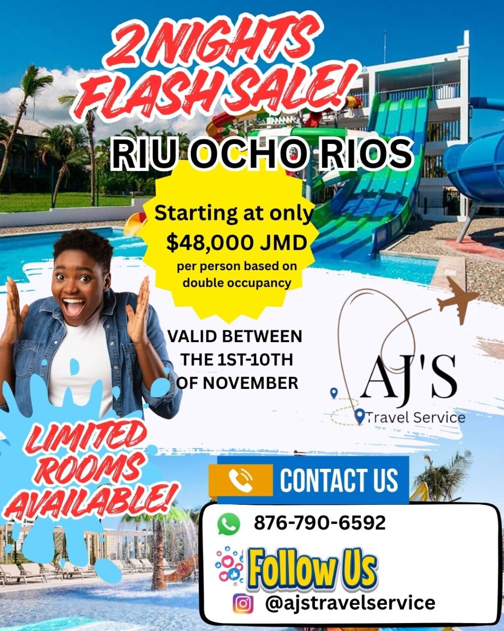 Riu 2 Nights November Flash Deals