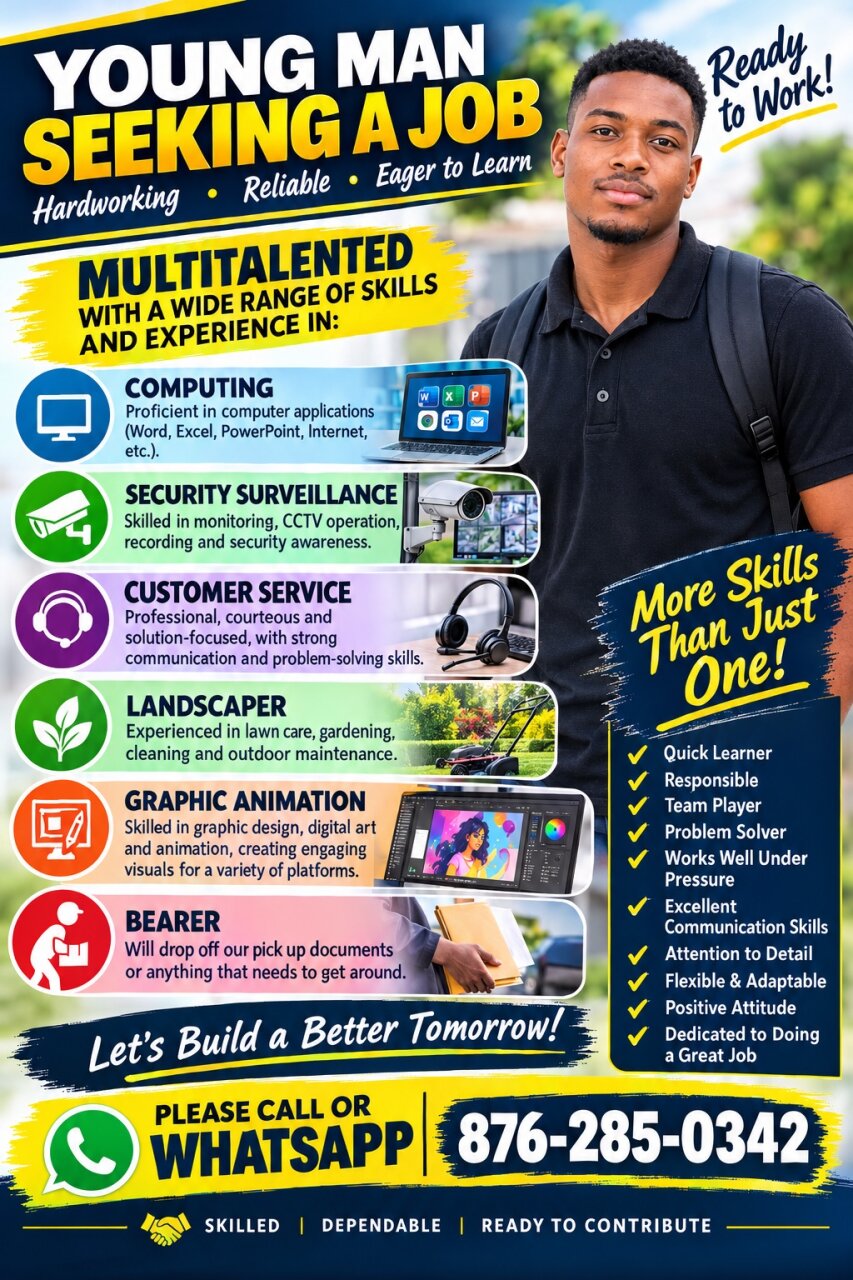 Young Man Seeking Job