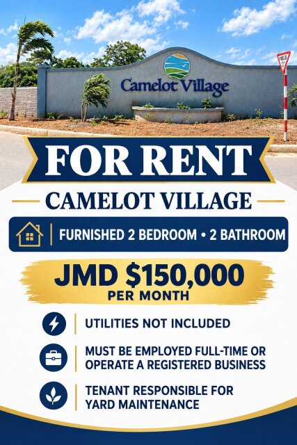 Furnished 2 Bedrooms, Just $150,000!