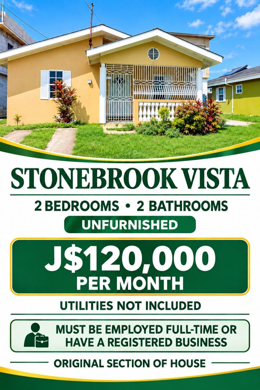 Stonebrook Vista: Unfurnished 3 Bedrooms, $130,000