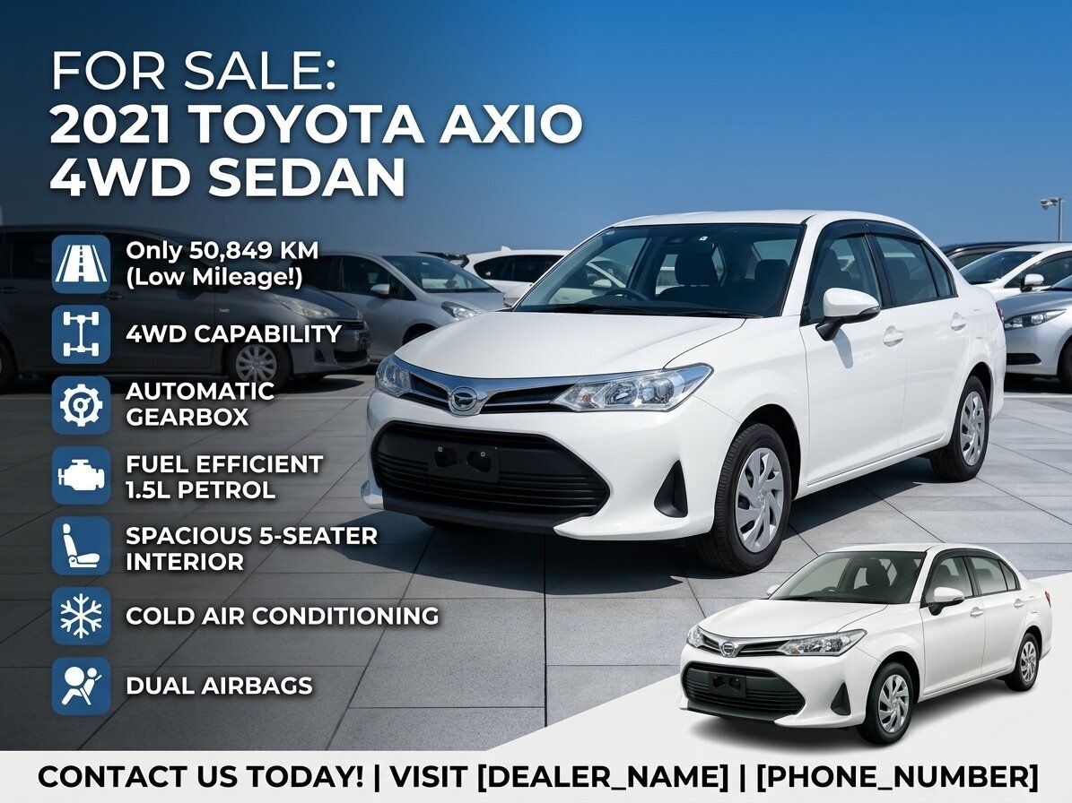 2021 Toyota Axio