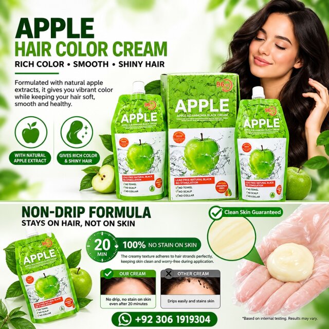 Apple Hair Color For Home Use – Buy Online In Pak