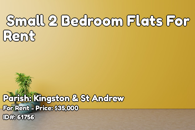 Small 2 Bedroom Flats For Rent In Corporate Area Kingston St